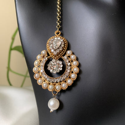 CHANDNI | Gold & Silver Necklace Set